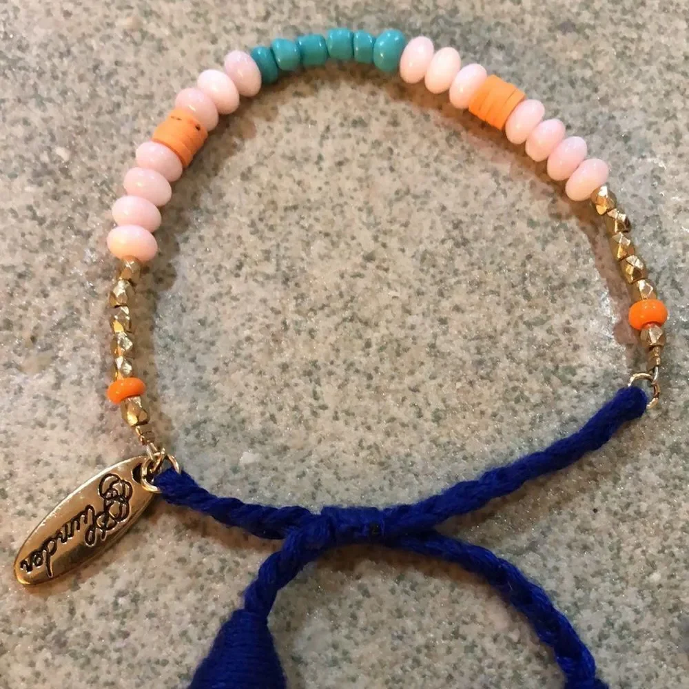 Plunder designs Bohemian tassel bracelet - Picture 3 of 4